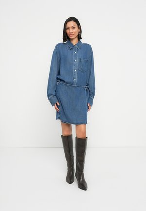 SKY DRESS - Denimkjoler - denim blue