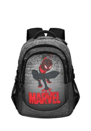 MARVEL SPIDERMAN SPIN PLUS RUNNING - Rygsække - spiderman red-grey