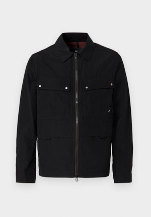 PS Paul Smith UNLINED OVER SHIRT JACKET - Leichte Jacke - black