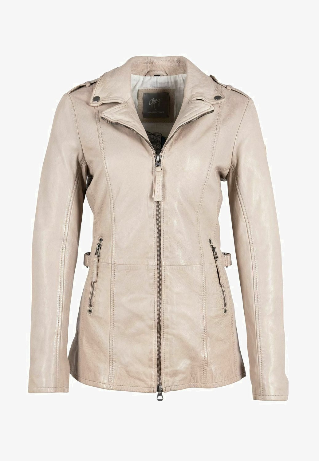 Wildleder Lederhemd Beige Damen Bomberjacke Vintage Wildleder