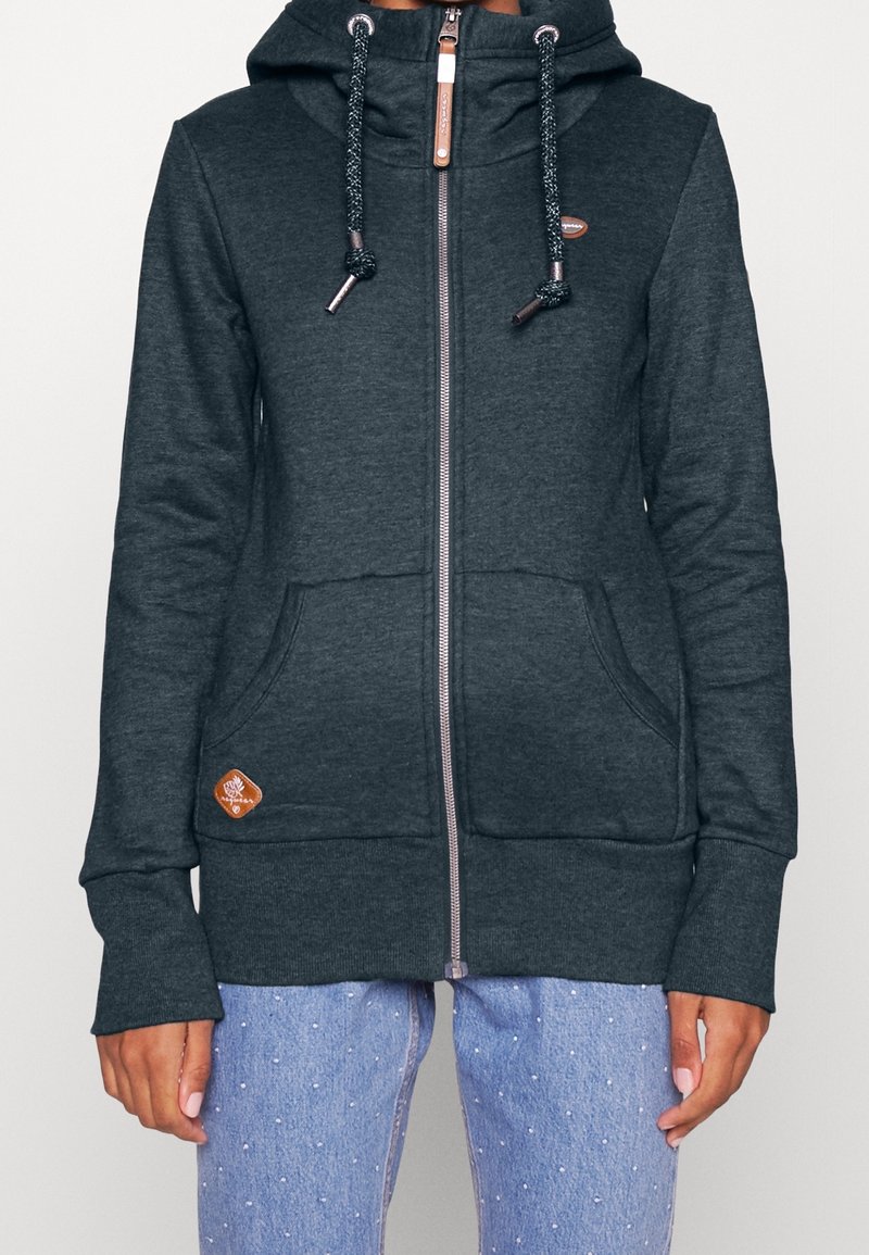 Ragwear Mikina na zip - dark blue