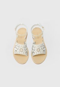 TWINSET SANDALO MOTIVO TRAFORO - Sandals - white