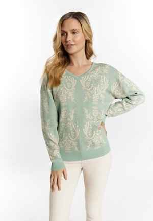 usha LUREA - Jumper - mint creme