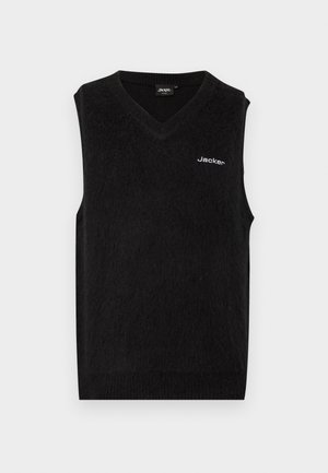 GRANPA SLEEVELESS UNISEX - Strickpullover - black