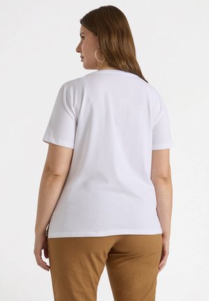 STAMPATA - Print T-shirt - bianco