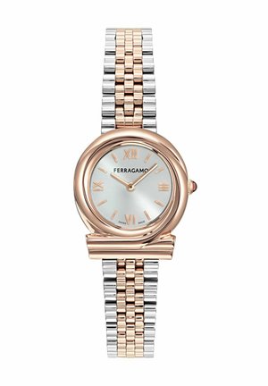 FERRAGAMO, GANCINI TWISTED - Watch - two tone