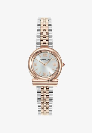FERRAGAMO, GANCINI TWISTED - Watch - two tone