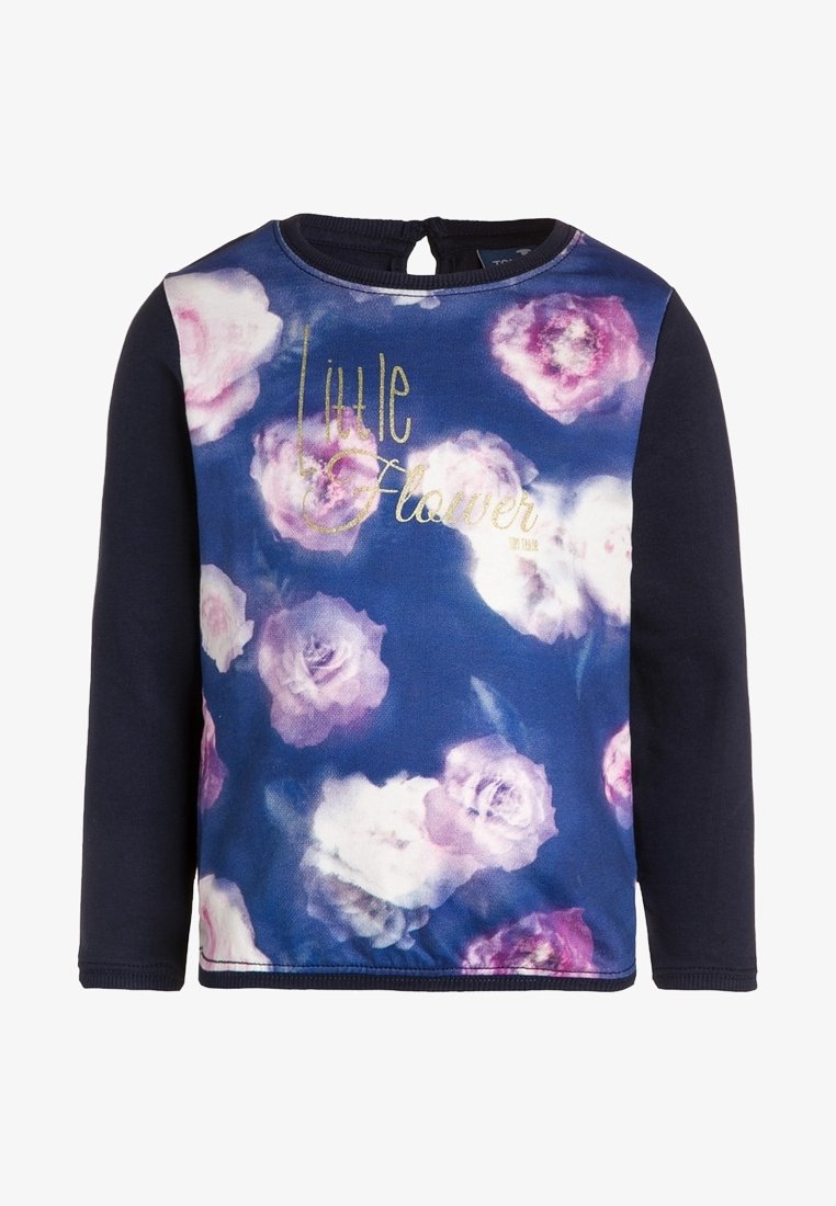 TOM TAILOR Sweatshirt - black iris blue