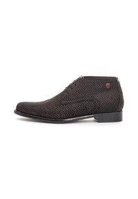 DE DRAVER   - Veterschoenen - blackcombi