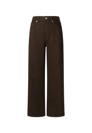 Pepe Jeans LEXA - Traperice ravnih nogavica - chocolate brown