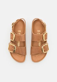 Birkenstock MILANO BIG BUCKLE NARROW Sandals cognac Zalando