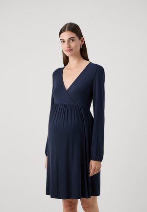 MLKHLOE ALISON TESS SHORT DRESS - Jersey dress - navy