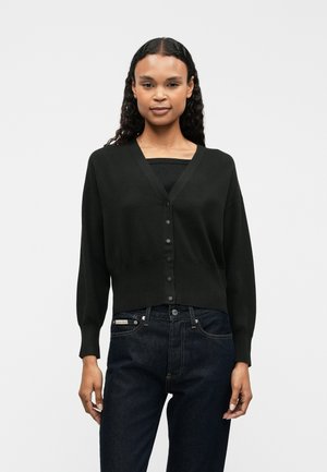 HALF MILANO CARDIGAN - Ζακέτα - black