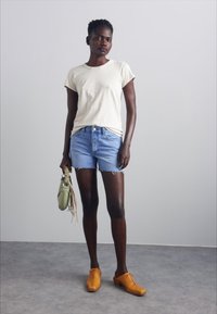 rag & bone Džinsa auduma šorti - light blue