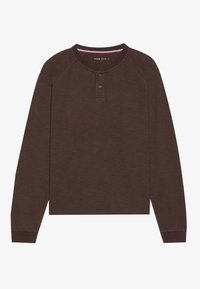 Camiseta de manga larga - dark brown