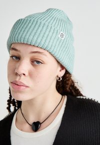MSCH Copenhagen GALINE RACHELLE ICON BEANIE KEY - Mössa - blue surf melange
