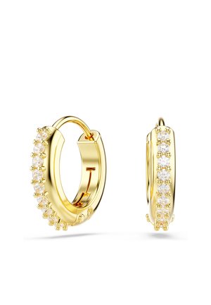 Swarovski MATRIX HOOP - Ohrringe - clear/gold-coloured