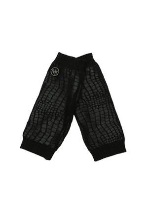 CROCO - Fingerless gloves - black