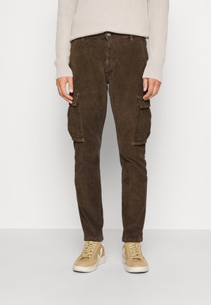 Pantalon cargo - dark brown