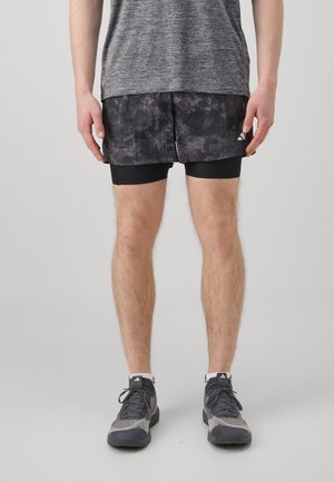 Pantaloncini 2 in 1 - grey four/black