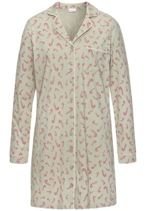 LASCANA LASCANA XMAS GOWN - Nočná košieľka - green sugar