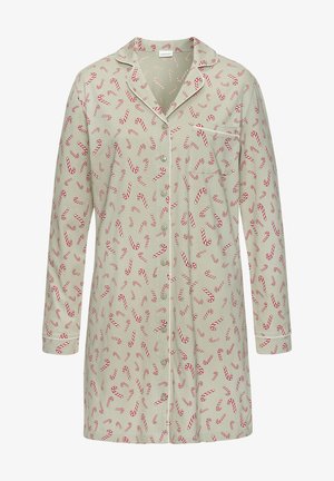 LASCANA LASCANA XMAS GOWN - Nočná košieľka - green sugar