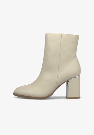 Alma en Pena, Botines - white denim