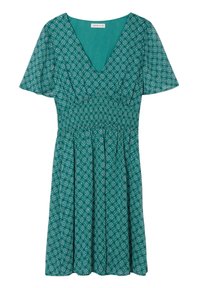 Cache Cache AUSGESTELLTES MIT KURZEN ÄRMELN - Robe de jour - vert