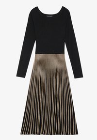 Neulemekko - black/beige