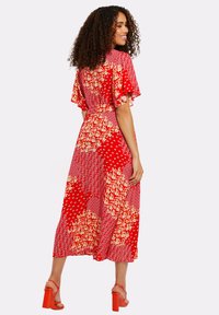 Threadbare BELTED - Vestito casual - red white
