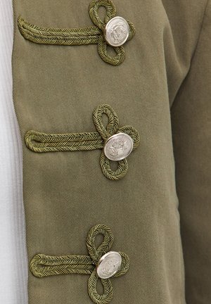 LOAVIES, GLITTER SHOWER - Blazer - solid green