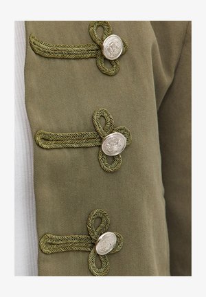 LOAVIES, GLITTER SHOWER - Blazer - solid green