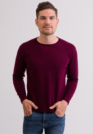 Strickpullover - cranberry rot
