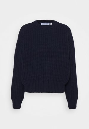 CHUNKY SWEATER - Jumper - navy