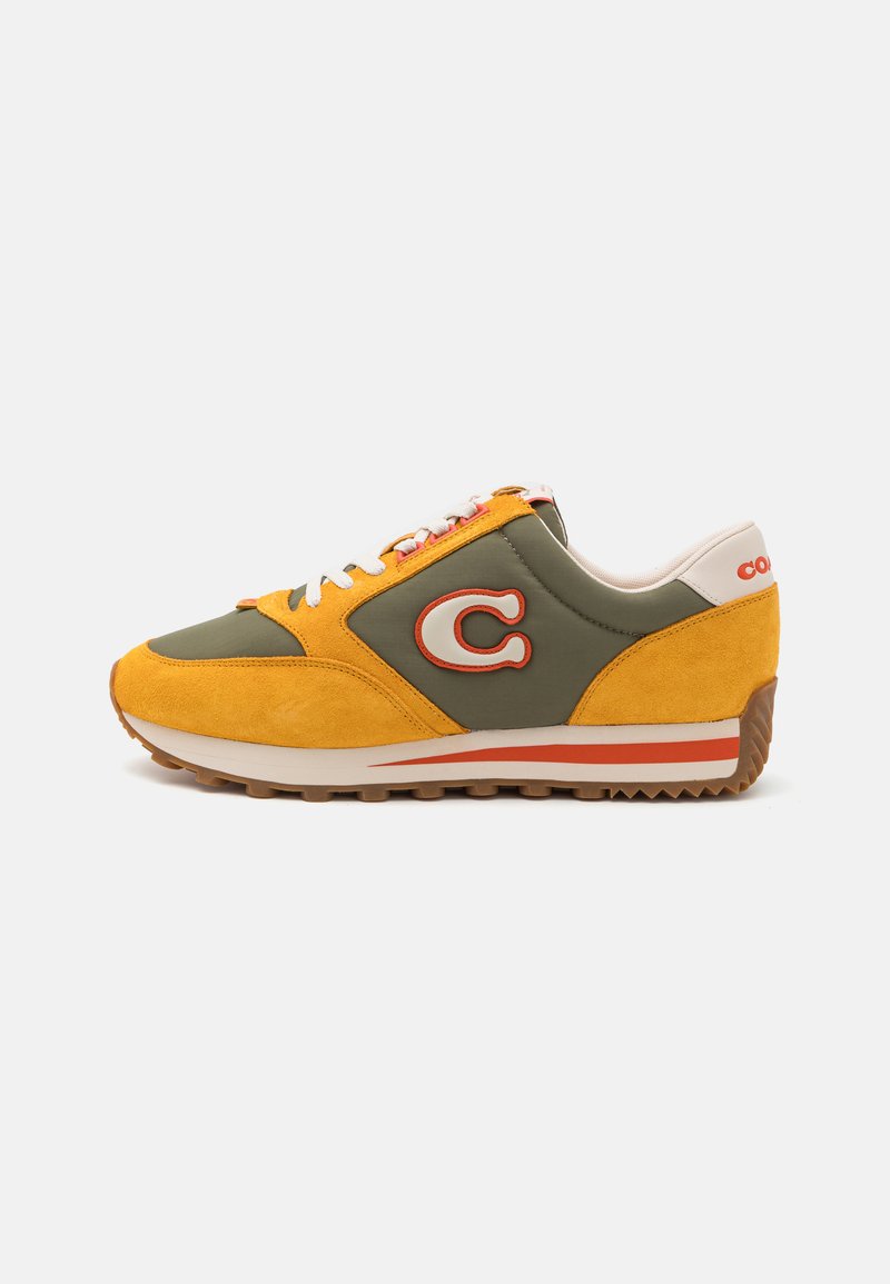 Coach RUNNER - Trainers - army green/buttercup/multi-coloured - Zalando ...