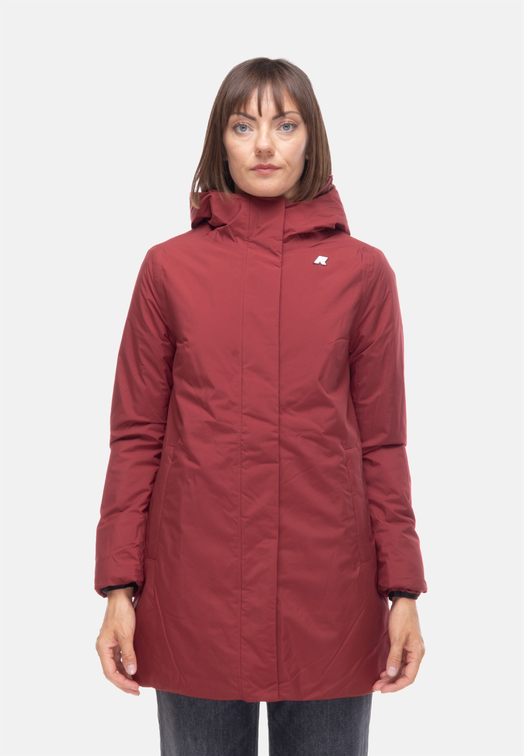 K-Way SOPHIE SOFT TOUCH MARMOTTA Cappotto invernale red/rosso