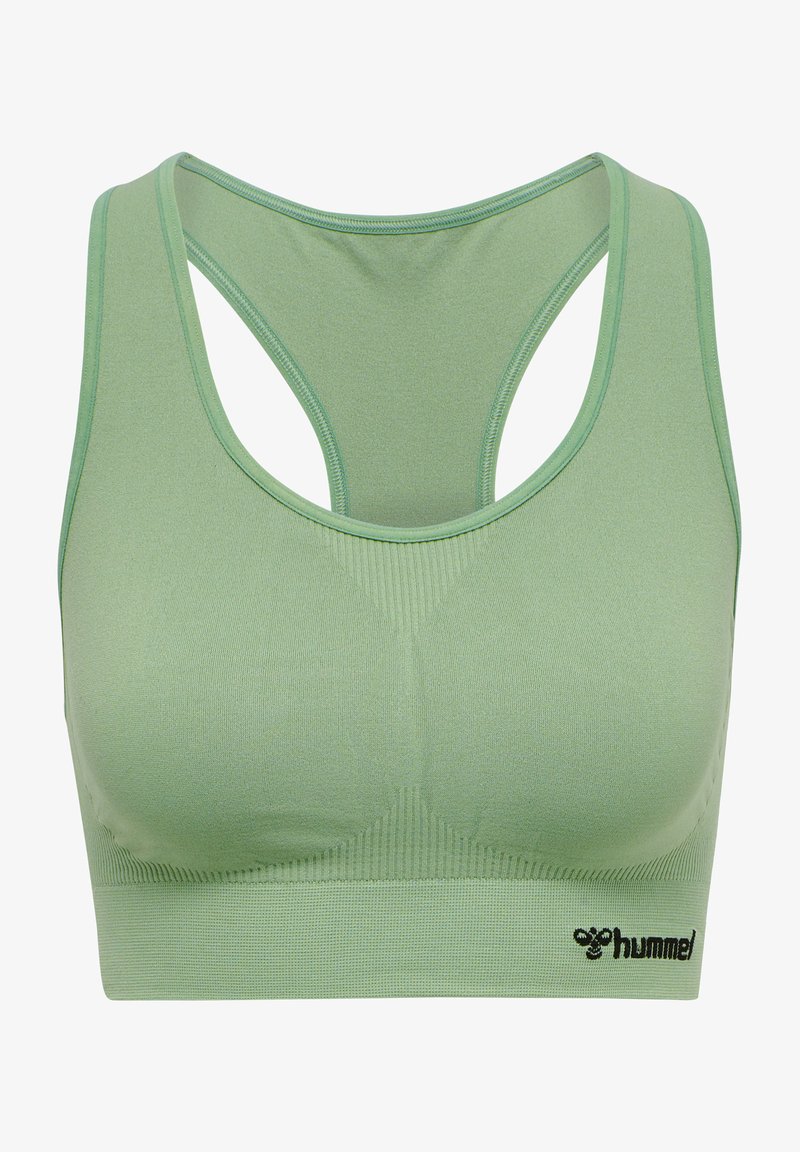 Hummel SEAMLESS - Sport-BH mit mittlerer Stützkraft - green