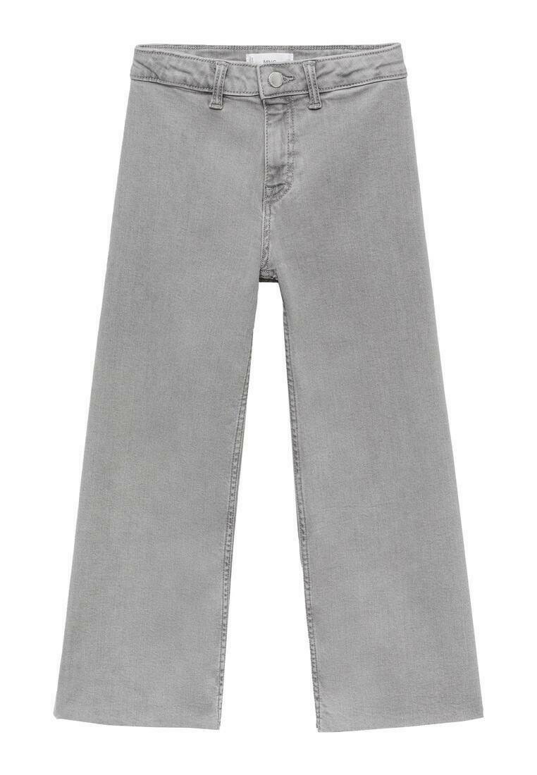 Mango Kids Traperice ravnih nogavica - grey denim