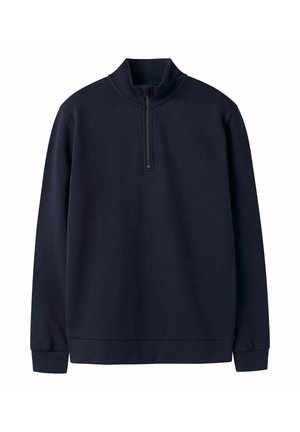 HALF-ZIP - Mikina - navy blazer