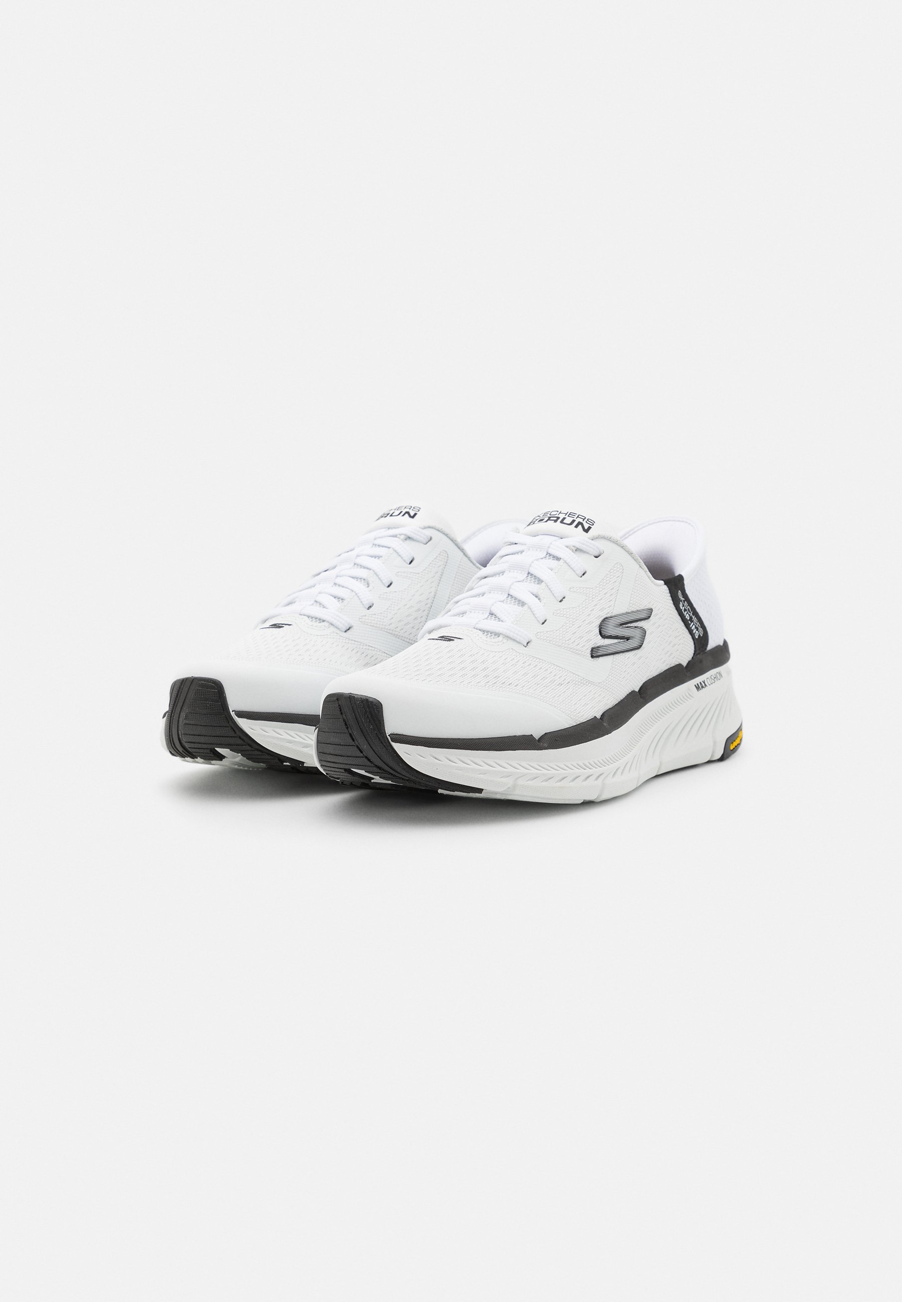 skechers max cushioning white