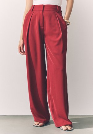 ELASTIC  WIDE   - Püksid - red