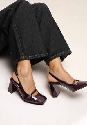 Bershka Classic heels - dark red
