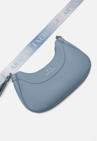 Armani Exchange SMALL SHOULDER BAG - Skulderveske - dry gin