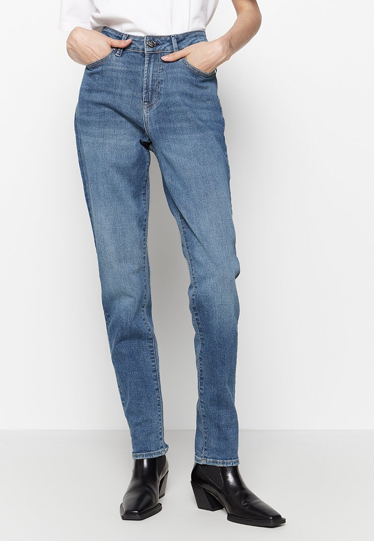 Denham Jeans Tapered Fit blauw