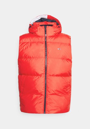 TJM ESSENTIAL DOWN VEST - Veste sans manches - deep crimson