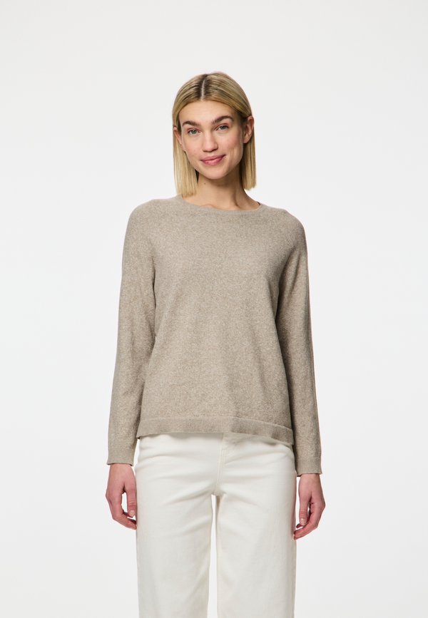 PCBREE O NECK - Strickpullover - crockery