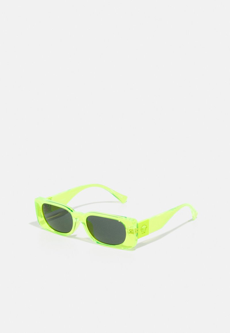 Versace SUNGLASSES UNISEX - Óculos de sol - yellow fluo transparent
