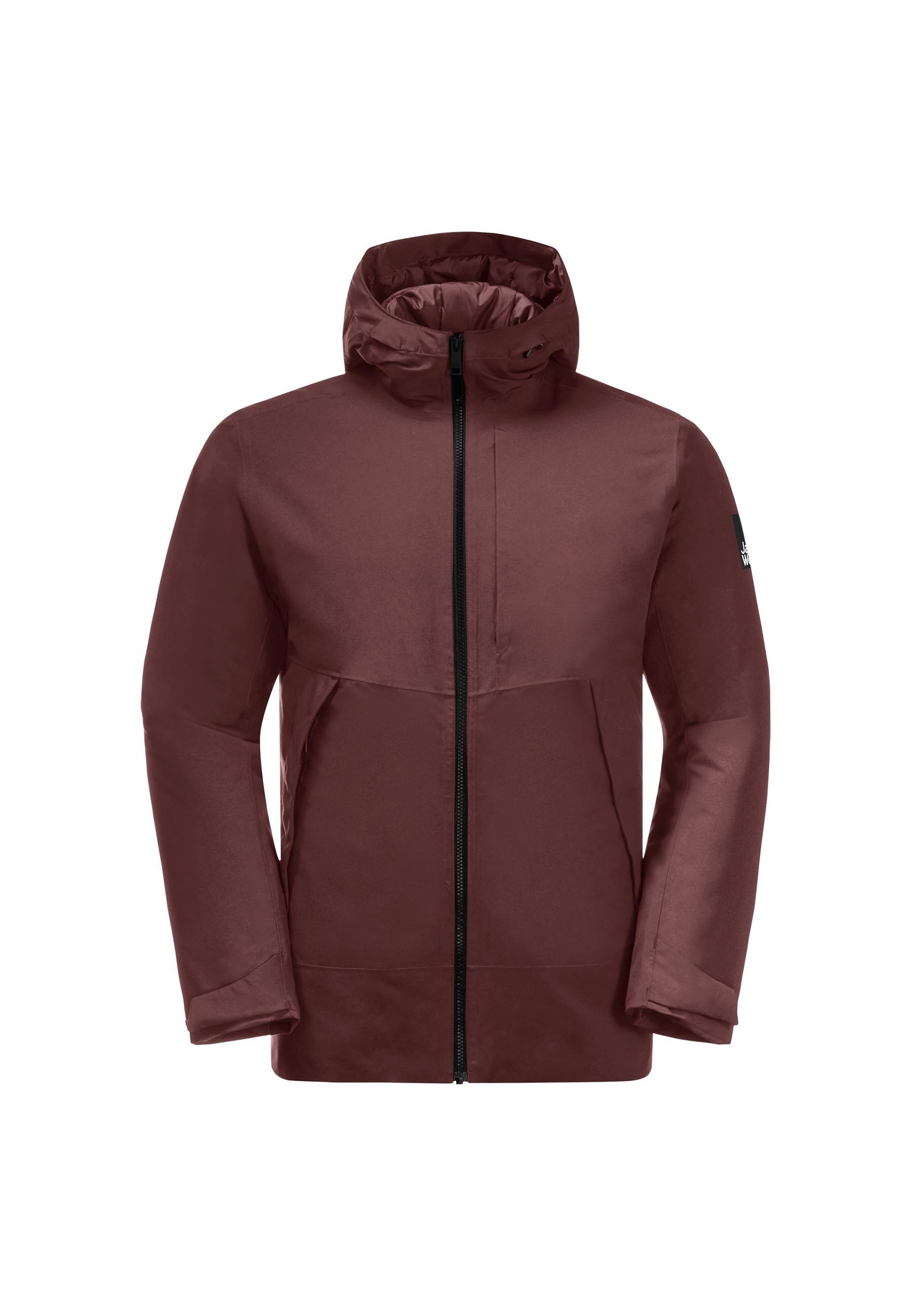 Jack Wolfskin TEMPELHOF Winter jacket cordovan red/bordeaux