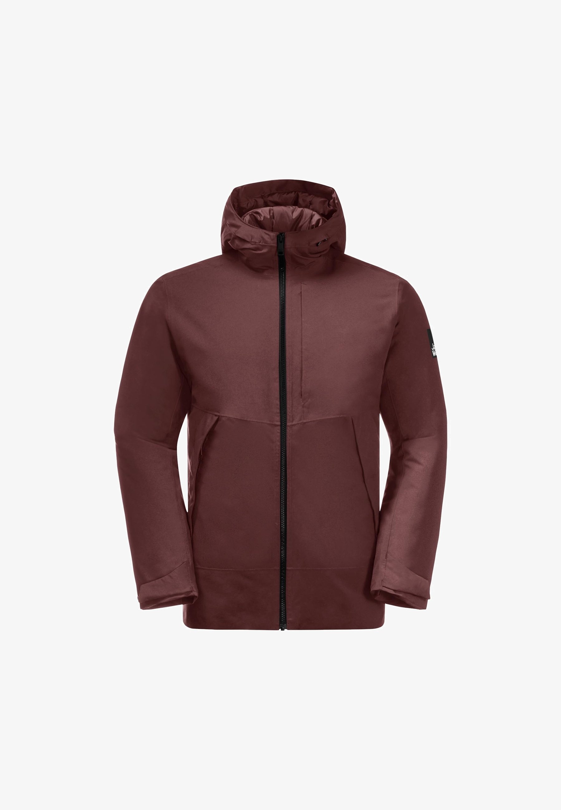 Jack Wolfskin TEMPELHOF Winter jacket cordovan red/bordeaux