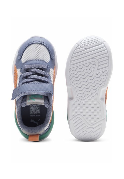 PUMA X-RAY 3 - Zapatos de bebé - feather gray-melon glow-gray sky-vibrant green — foto 3